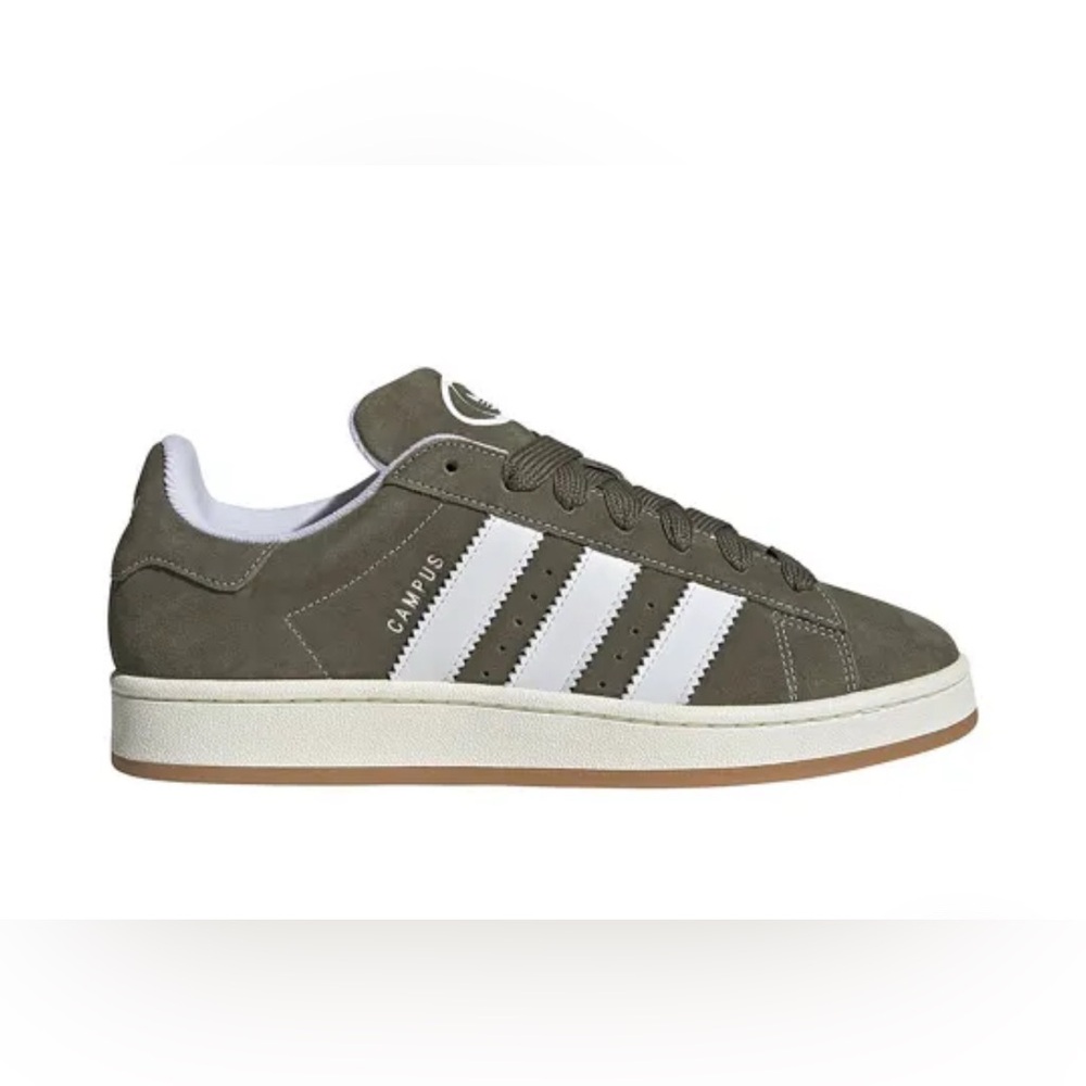 Adidas Campus Sneakers in Green and White (Unisex)